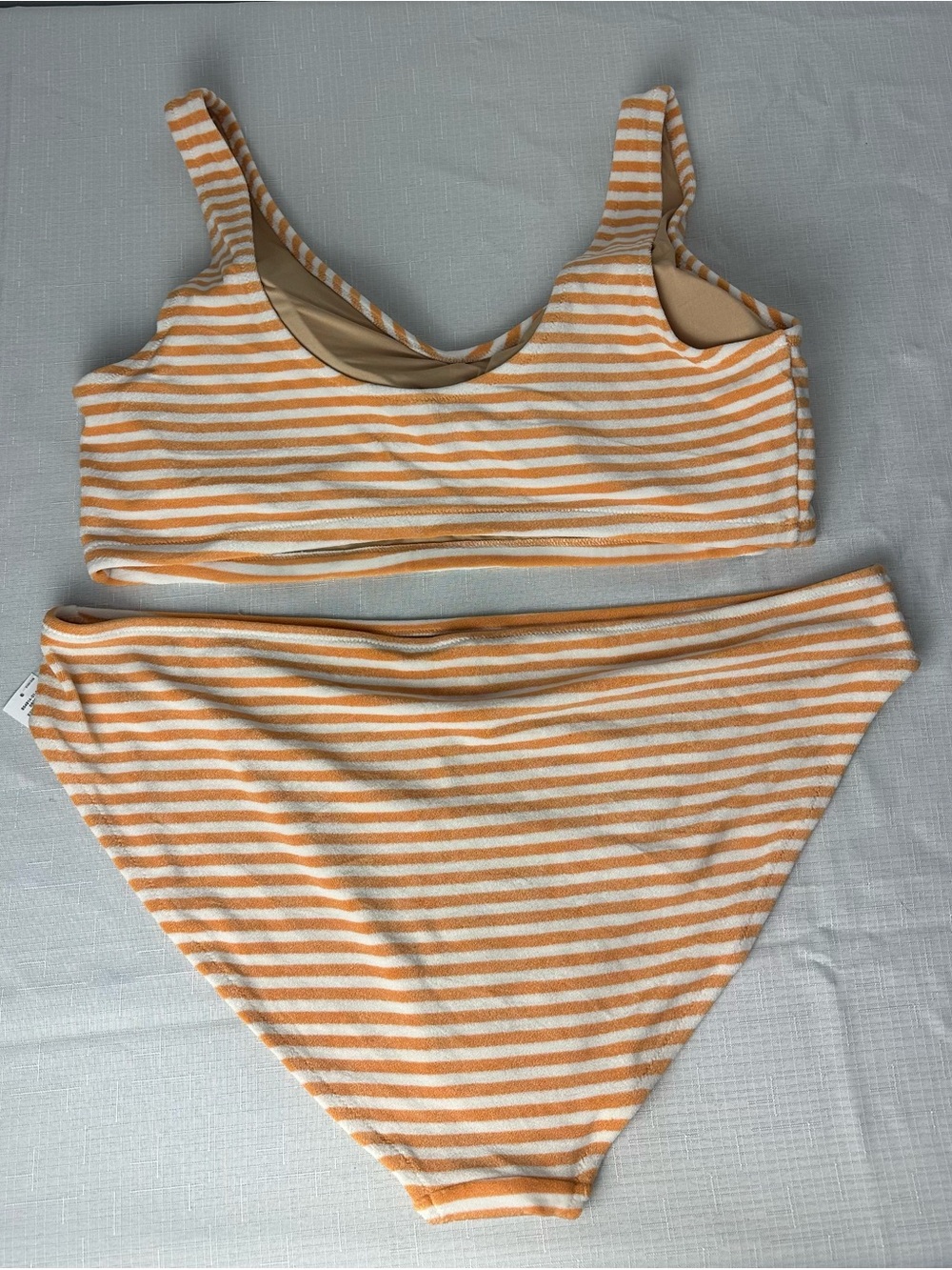 NWT Old Navy Orange & White Terry Bikini 3X - Picture 10 of 14